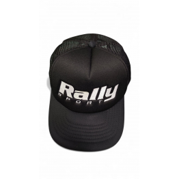RALLY SPORT TRUCKER gyerek sapka, fekete